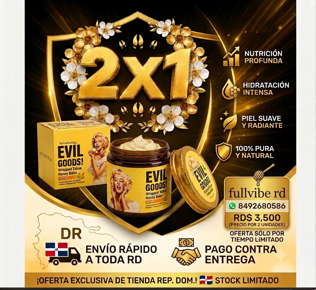 2x1 Evil Goods Whipped Body Butter – Hidratación y Nutrición Profunda para la Piel